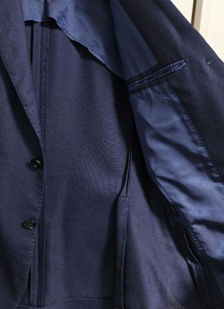 BEAMS F（ビームスF）CANONICOウールホップサックシングルジャケット