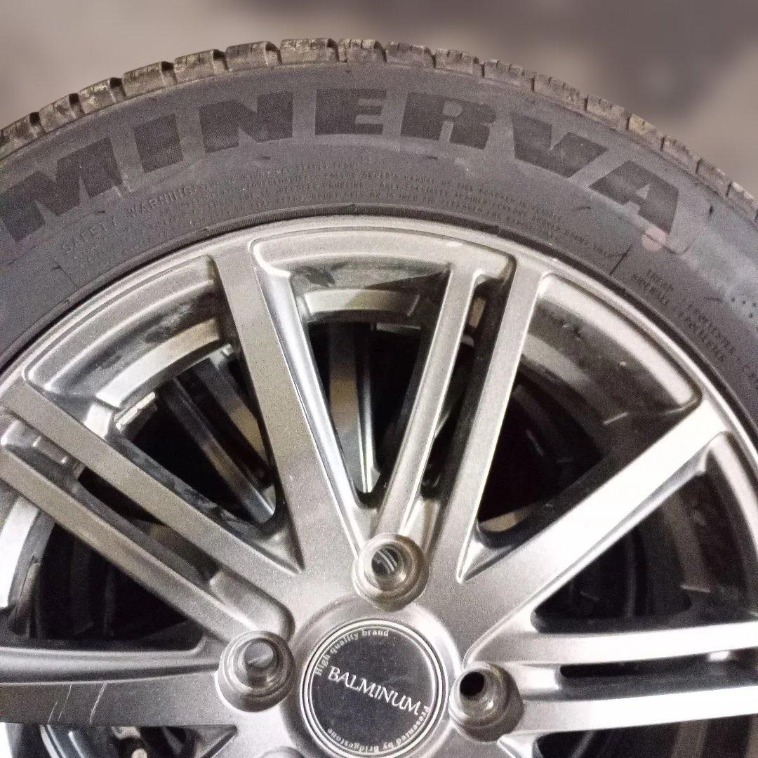 さかな様②軽自動車オールシーズンタイヤ 165/65R15 アルミ２本セット