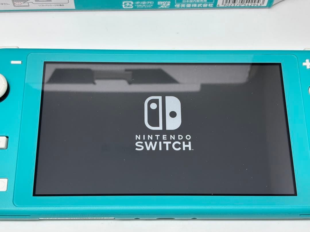 極美品！Nintendo Switch Lite ターコイズ 箱付き