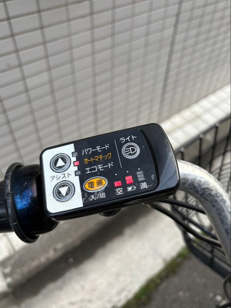 電動アシスト自転車 シティタイプ バスケット付き