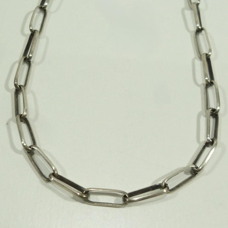Navajo Sally Shirley シルバーチェーンネックレス