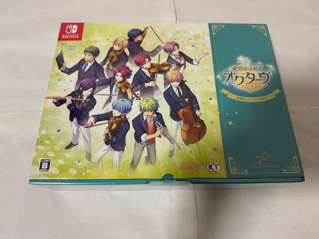 未開封　switch 金色のコルダ オクターヴ 祝福のパーティBOX