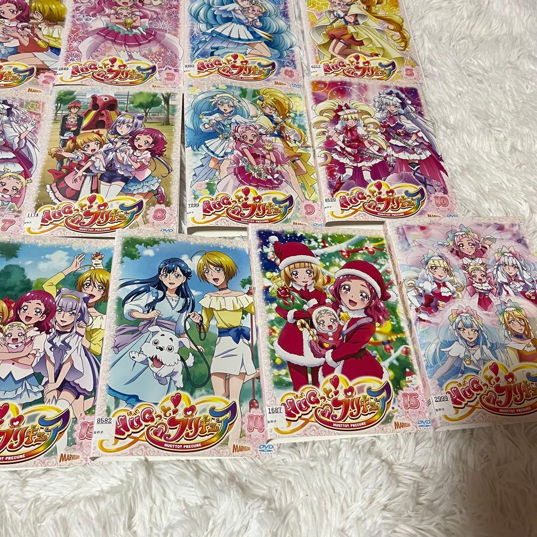 HUGっと!プリキュア　DVD全巻セット　全16枚