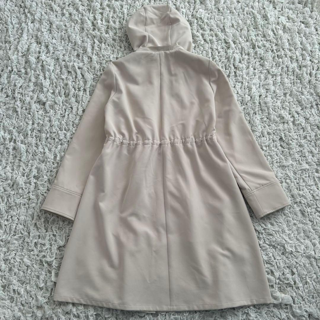 any sis エニィスィス 2WAY フーデットロング アウター アイボリー