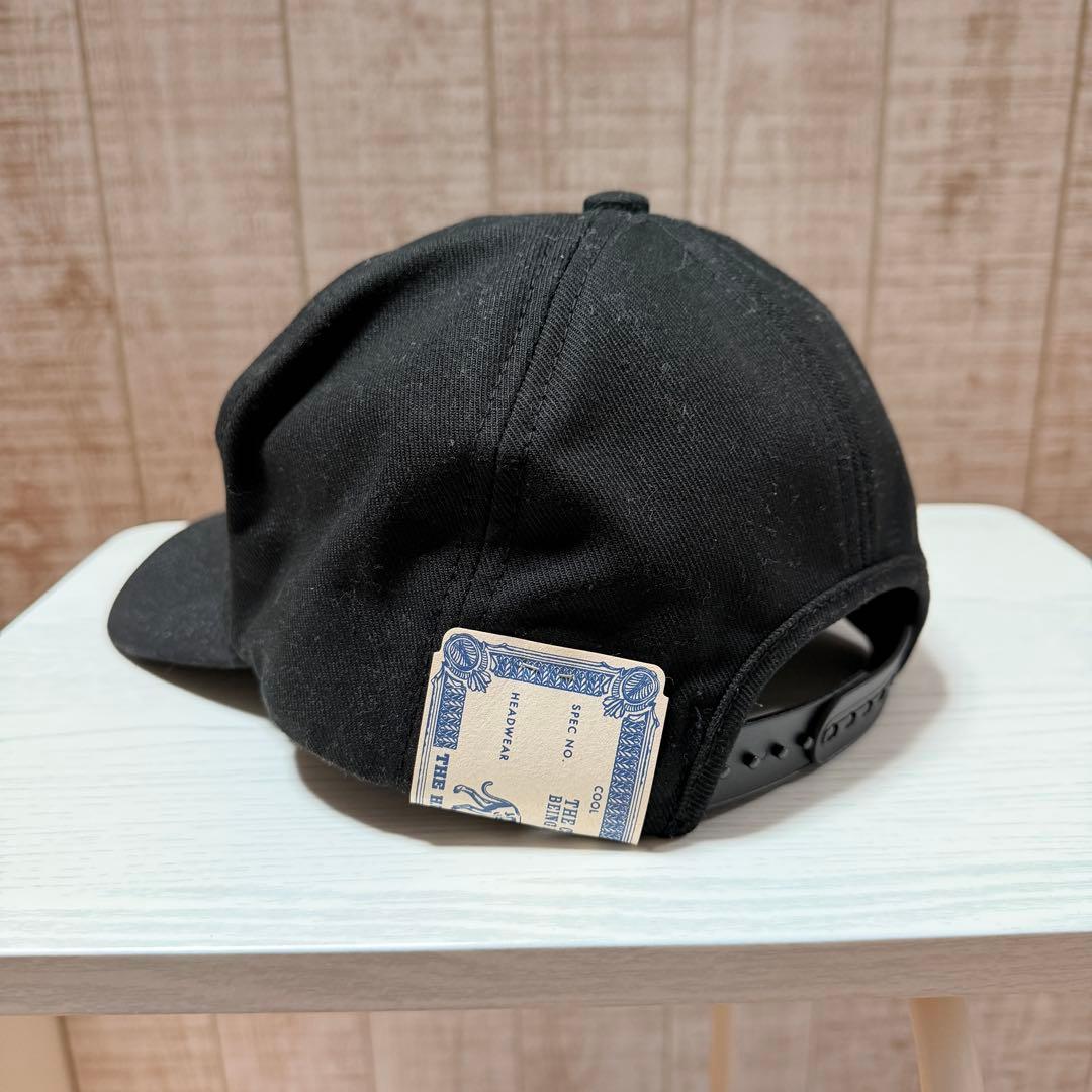 H.W.DOG & CO. ブラック トラッカーキャップ　サイズ38