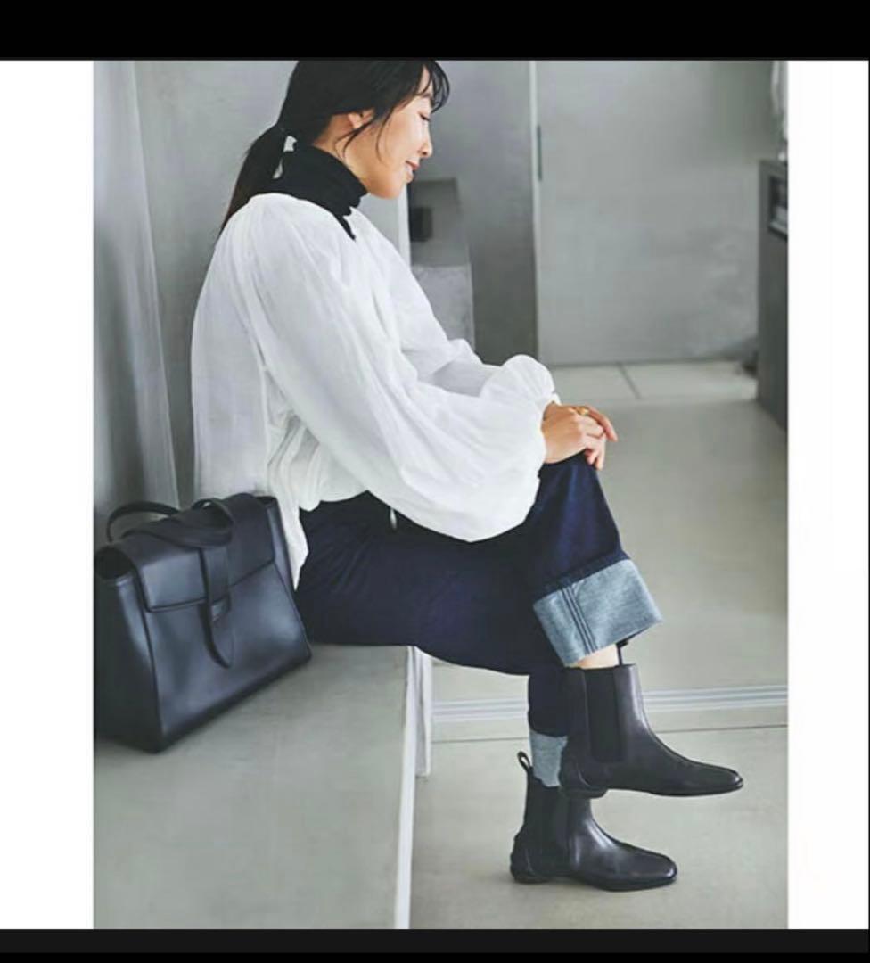 De.jrさま 新品未使用⭐︎SHISEI/シーセイ スクエアサイドゴアブーツ