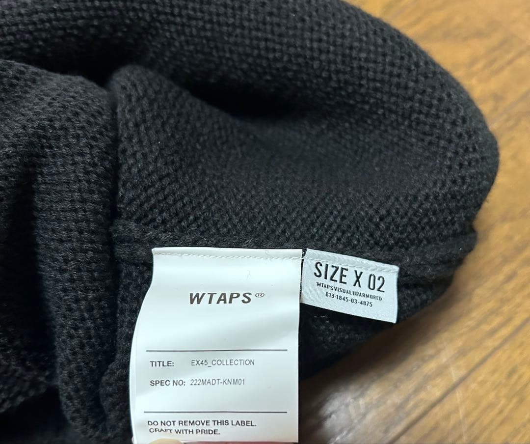 wtaps ダブルタップス 21aw ditch vest ニット ベスト