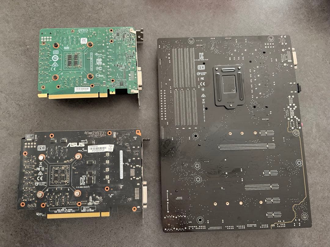 ASUS NVIDIA マザーボード グラフィックボード 訳あり