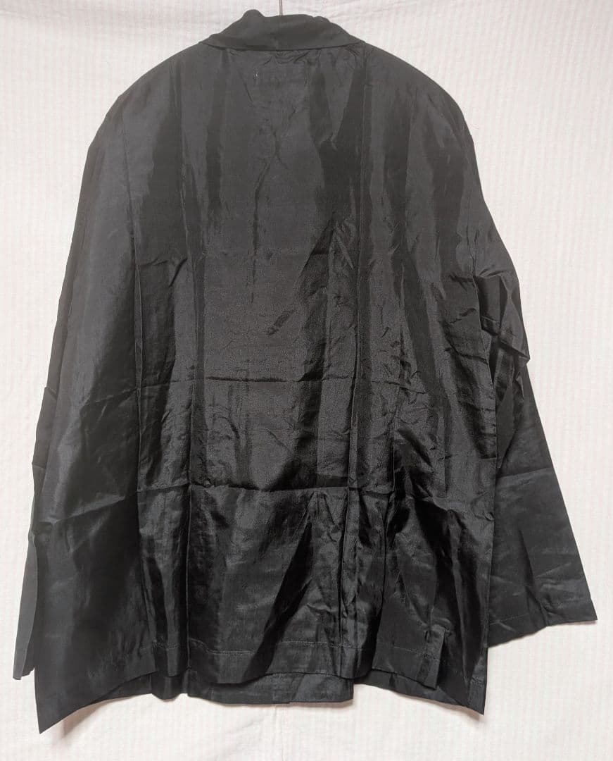 タグ付き　コム・デ・ギャルソンrobe de chambre シルク黒パジャマ