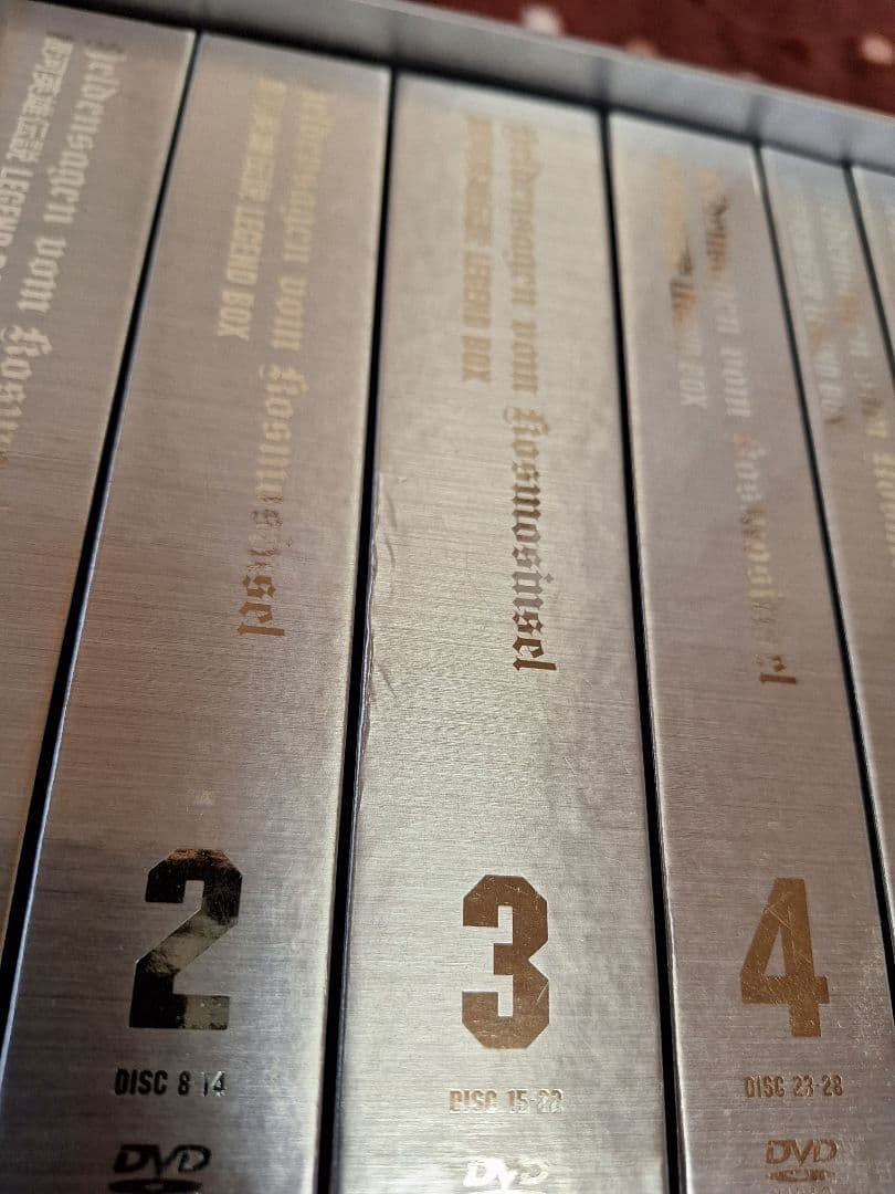 (美品 希少 外箱有) 銀河英雄伝説20周年DVDレジェンドBOX