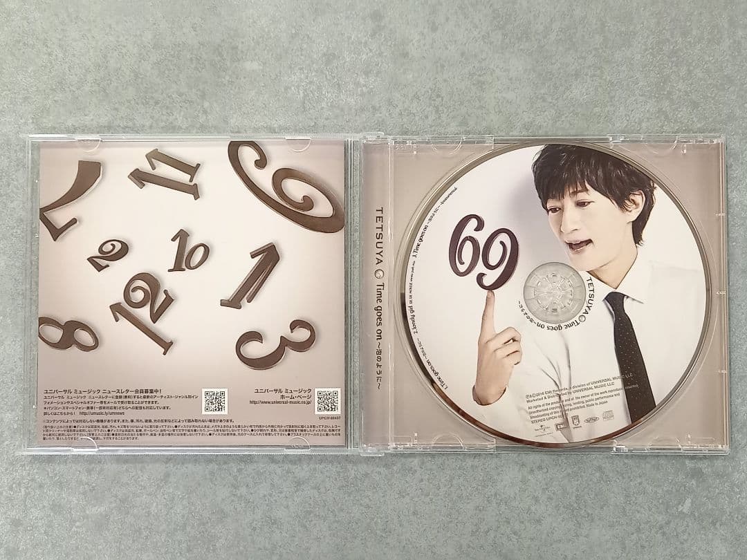 邦楽209 【帯付】TETSUYA time goes on～泡のように～