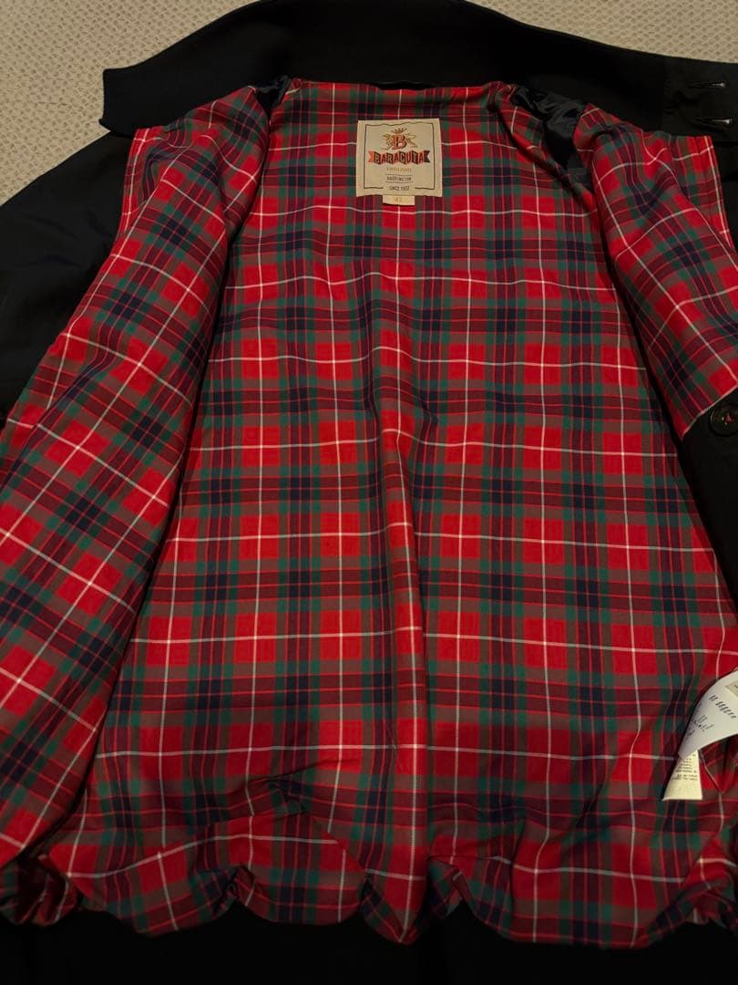 【美品】Baracuta バラクータ G9 ハリントンジャケット ダークネイビー