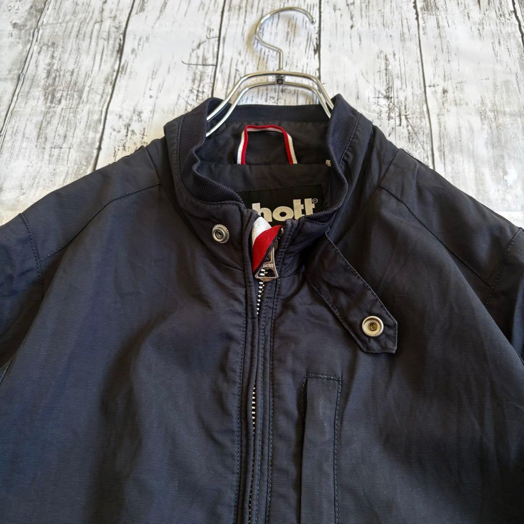 Schott ショット ナイロン レーシングジャケット