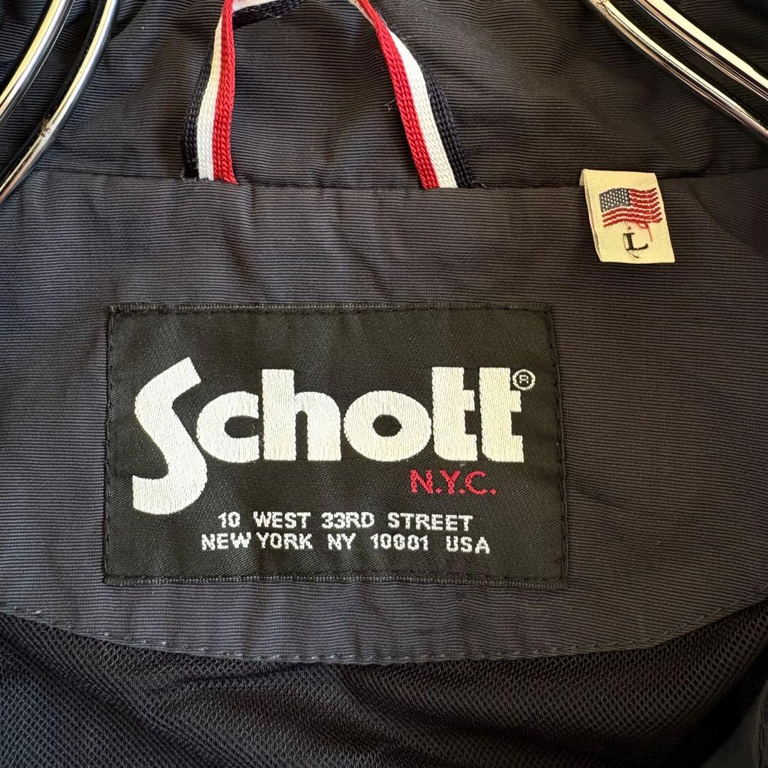 Schott ショット ナイロン レーシングジャケット