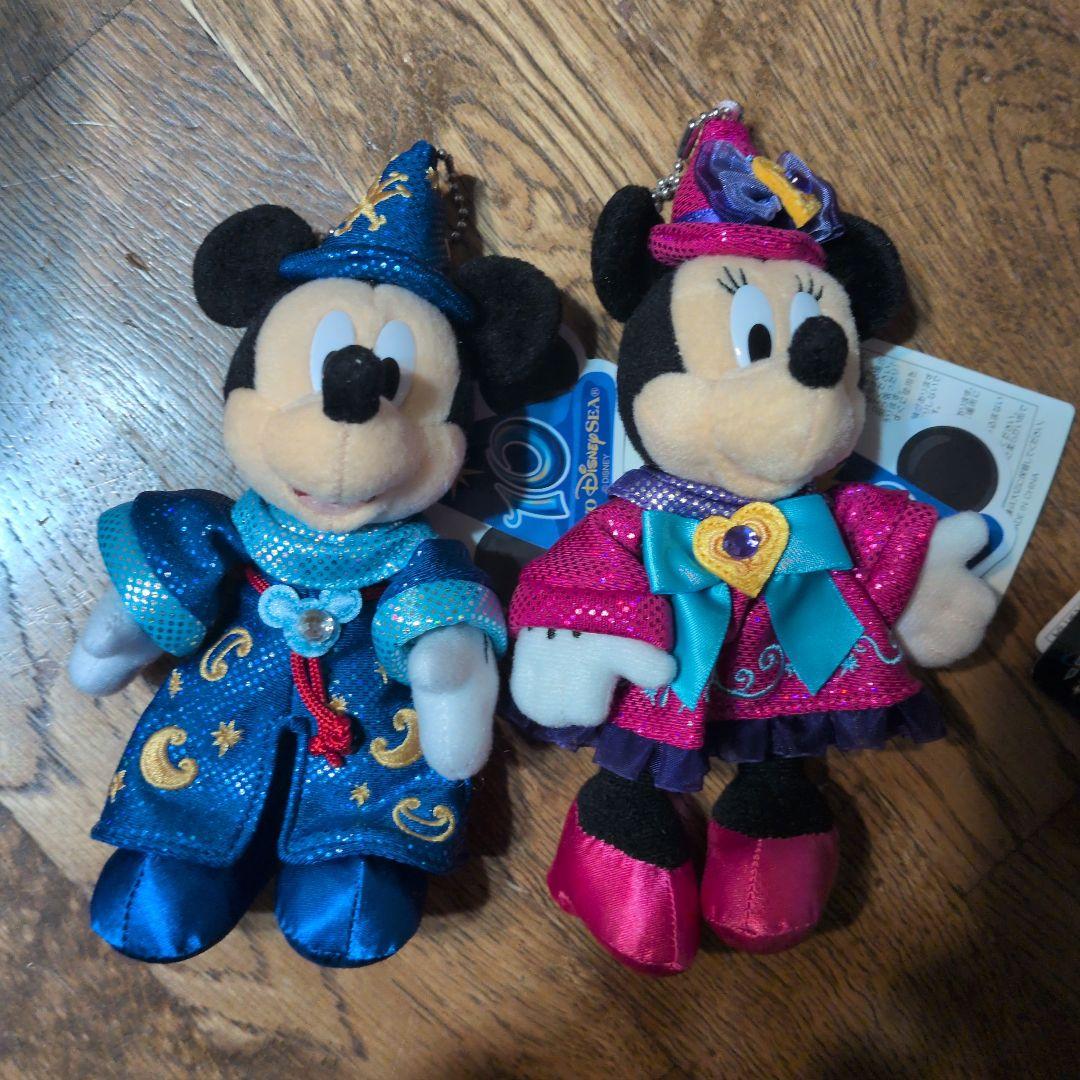 ディズニーリゾート・ミッキーマウス・ミニーマウス・ぬいぐるみ・セットです♪