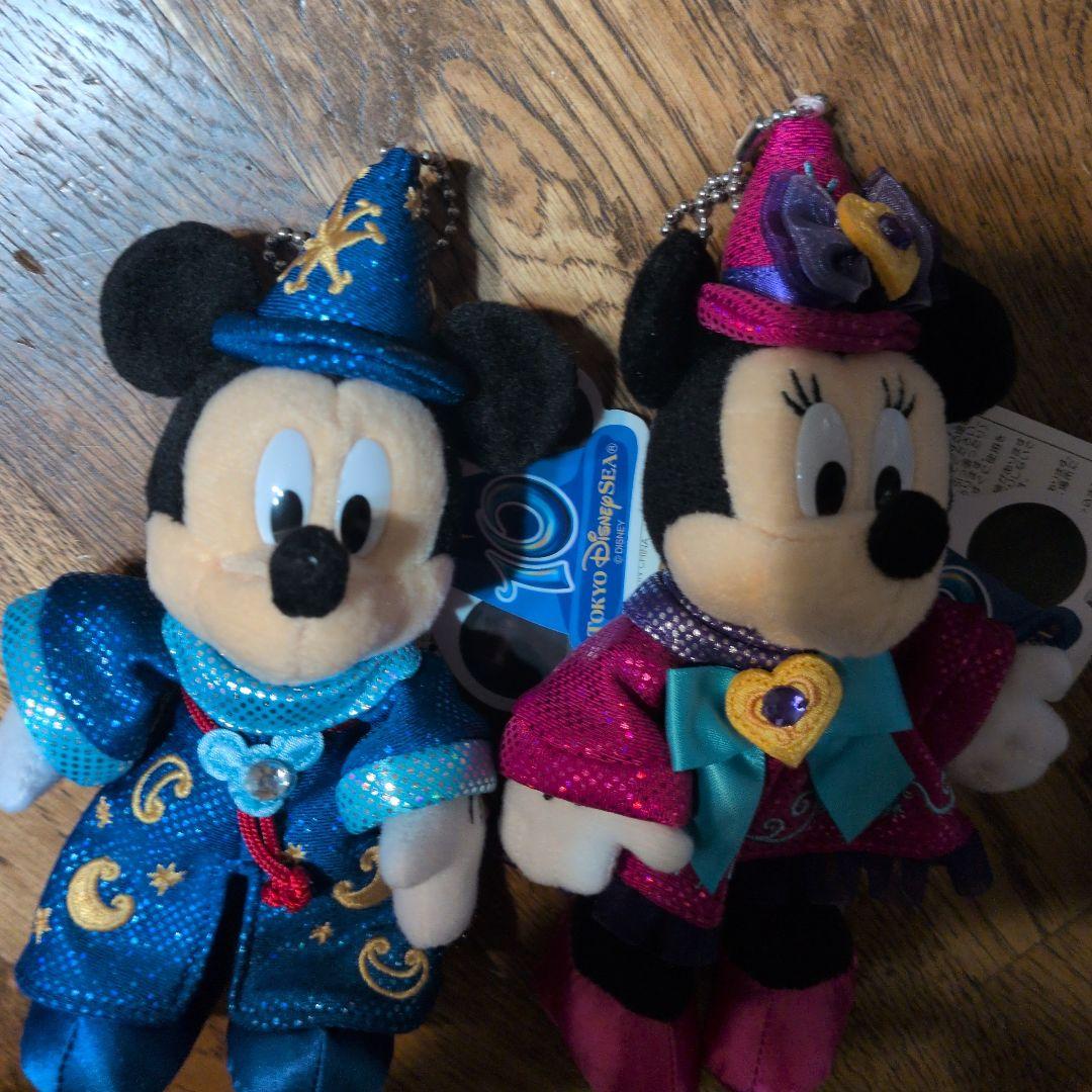 ディズニーリゾート・ミッキーマウス・ミニーマウス・ぬいぐるみ・セットです♪