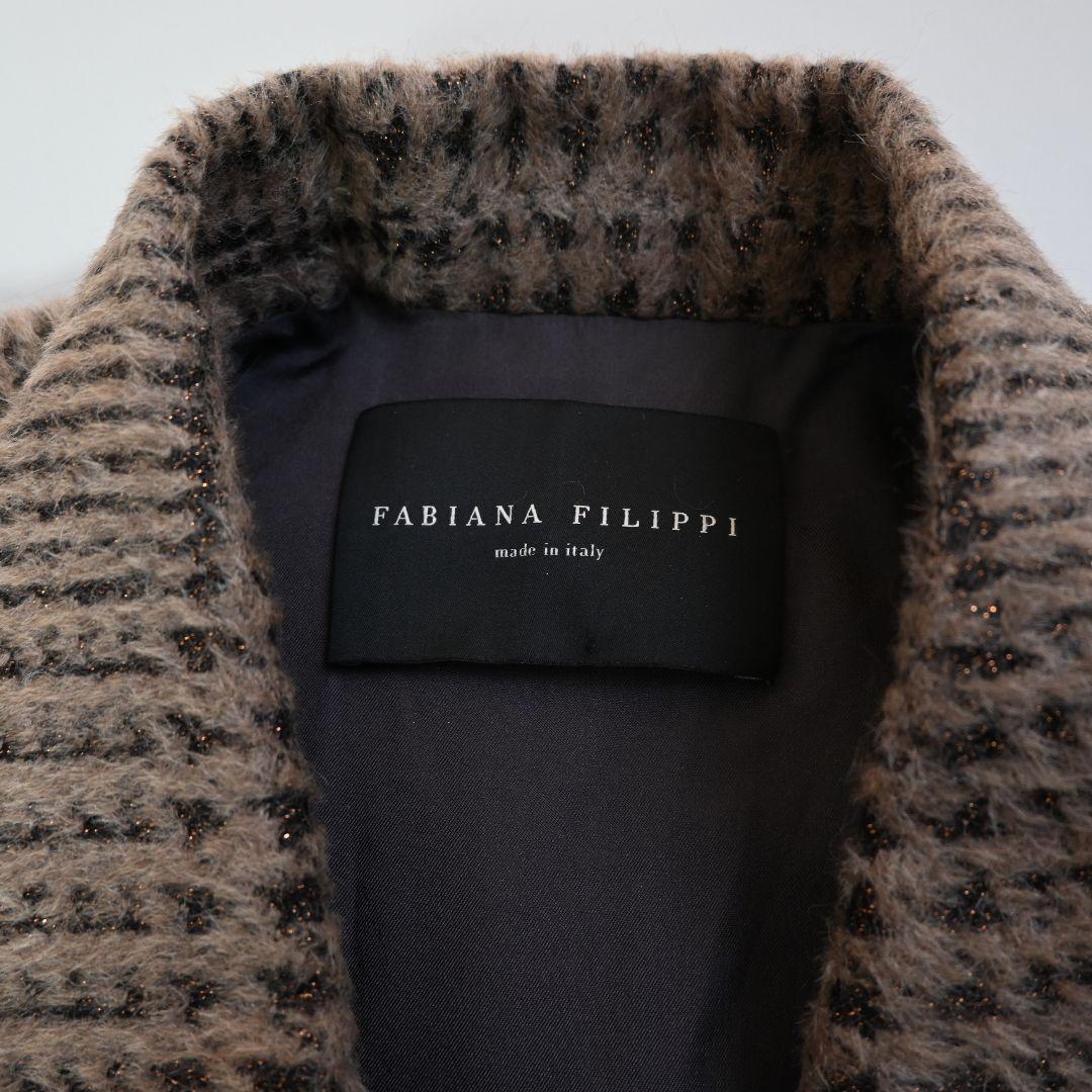 544★ FABIANA FILIPPI ファビアナフィリッピ ウール コート