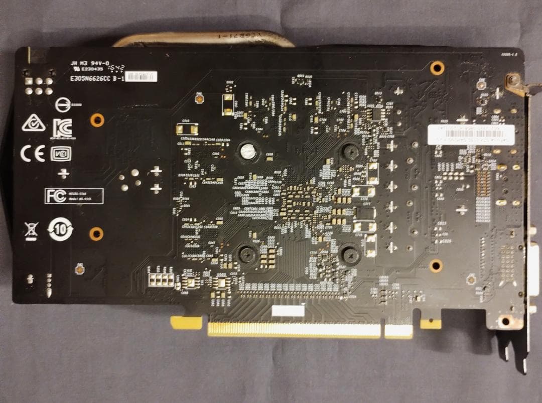 グラボ/GTX1050 2GB/動作確認済み/FFベンチ完走/送料無料 [41]