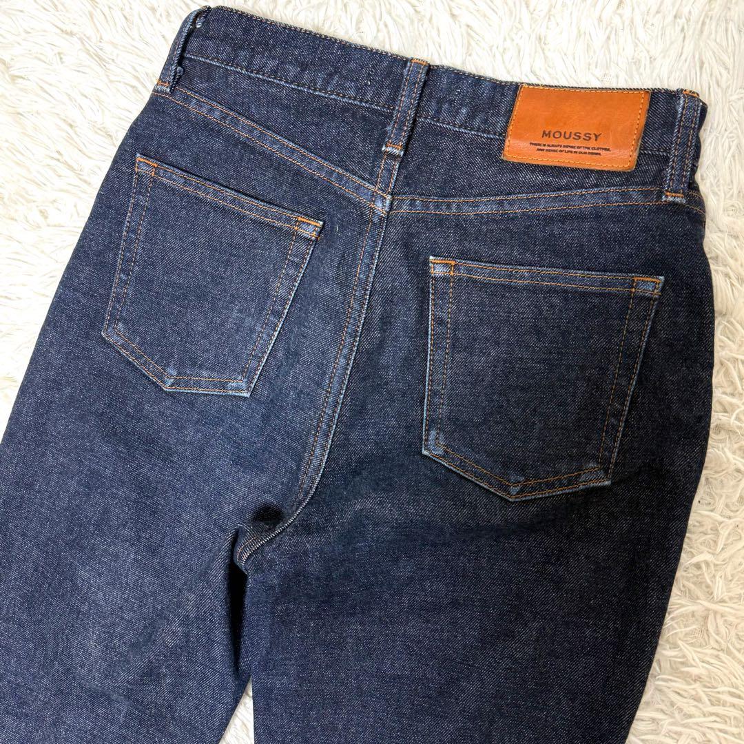 ✨美品✨MOUSSY MVS FLARE フレアデニム 26インチ 濃紺