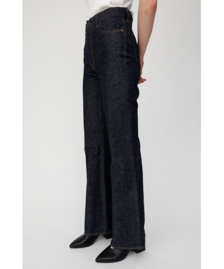 ✨美品✨MOUSSY MVS FLARE フレアデニム 26インチ 濃紺