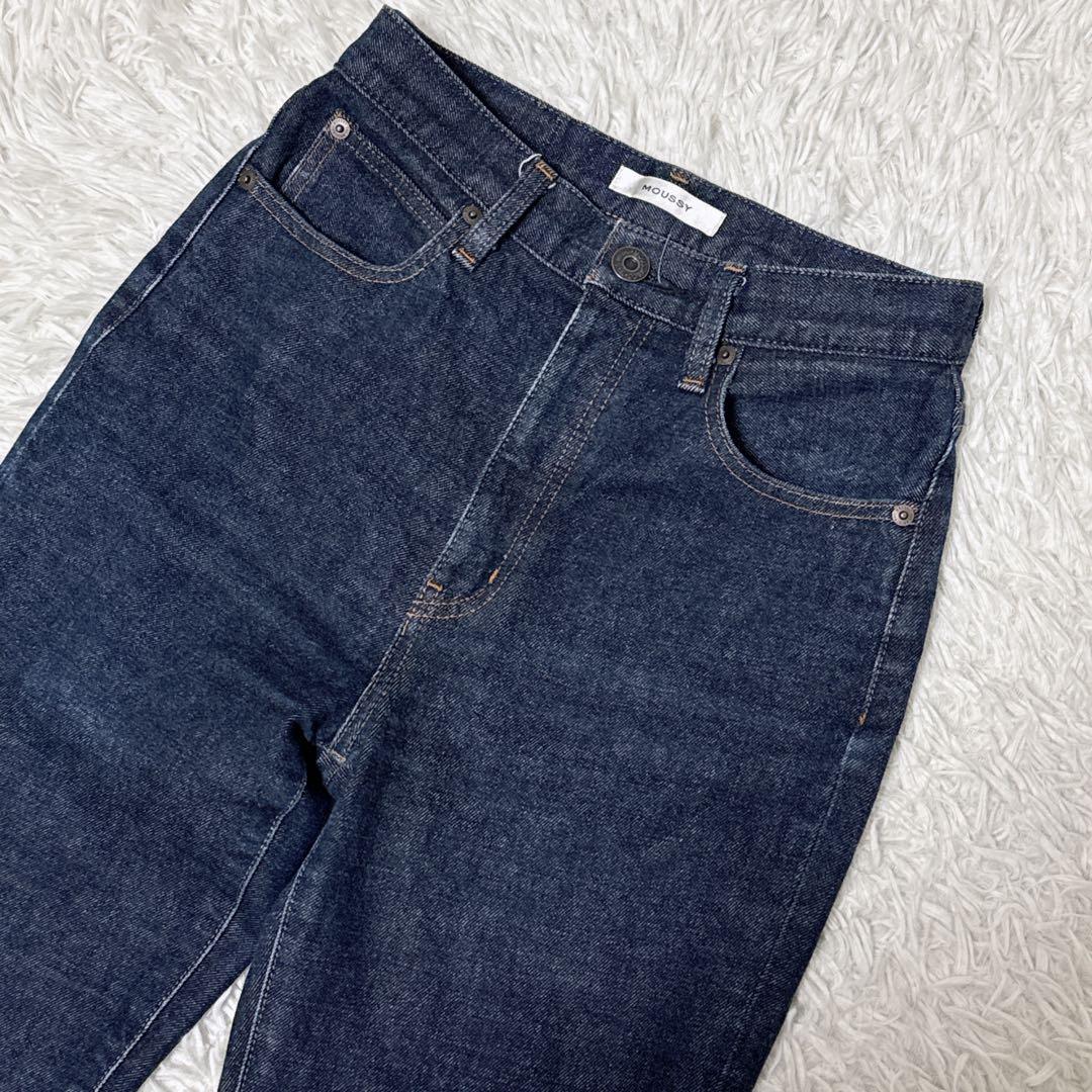 ✨美品✨MOUSSY MVS FLARE フレアデニム 26インチ 濃紺