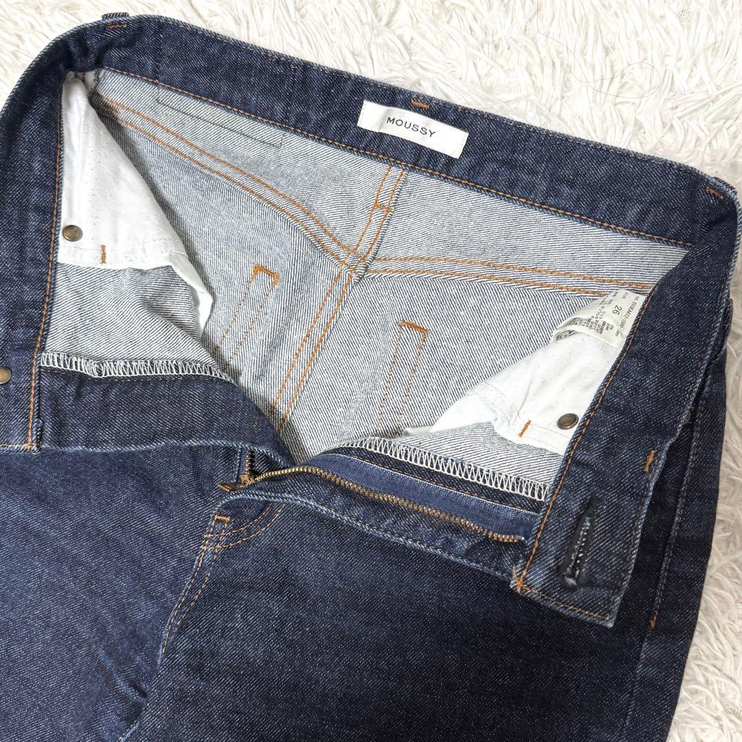 ✨美品✨MOUSSY MVS FLARE フレアデニム 26インチ 濃紺