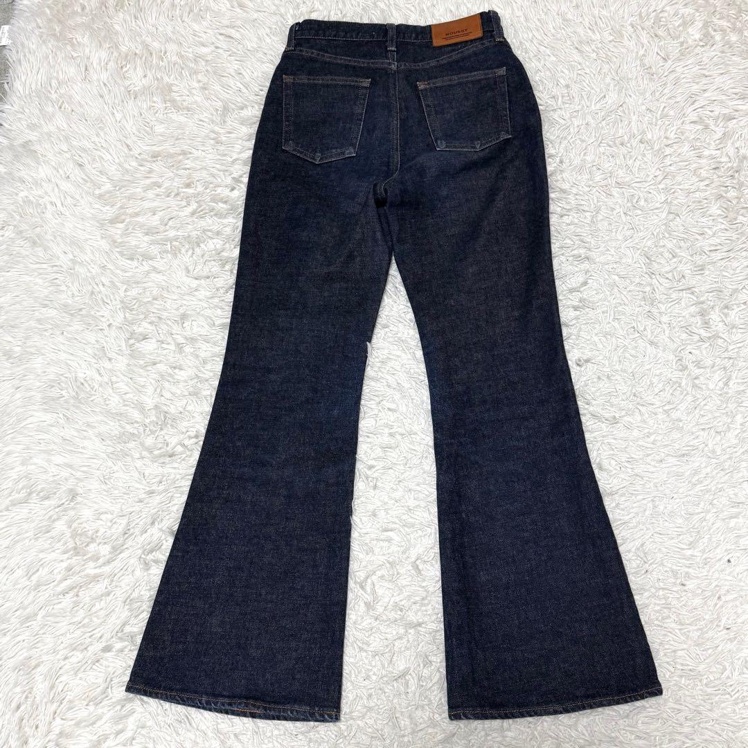 ✨美品✨MOUSSY MVS FLARE フレアデニム 26インチ 濃紺
