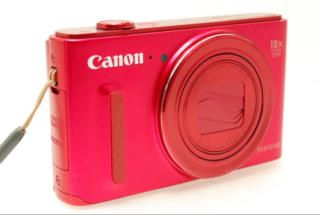 Canon PowerShot SX610HS ❤️スマホ転送 動作確認済 レッド