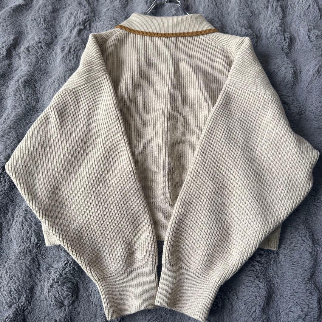 FRED PERRY × Ray BEAMS 別注 カーディガン Oatmeal