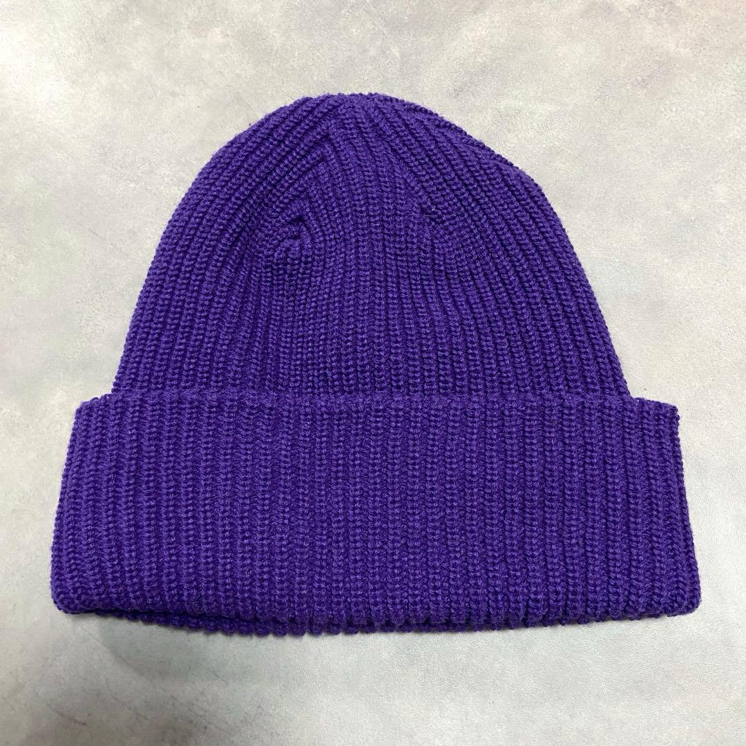 21SS Supreme Gonz Logo Beanie 紫 CE92