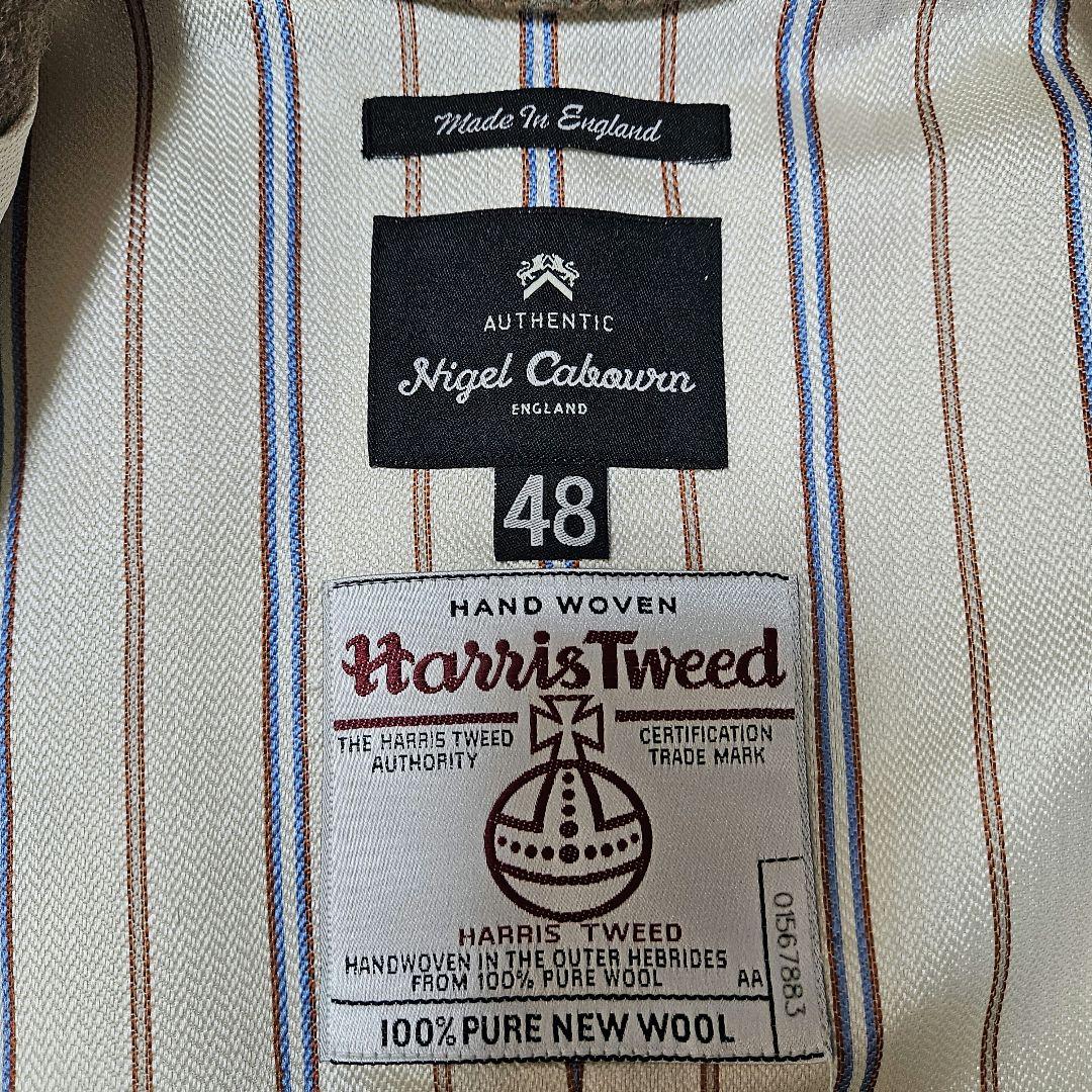ナイジェルケーボン　ハリスツイード　オーセンティックライン　サイズ48