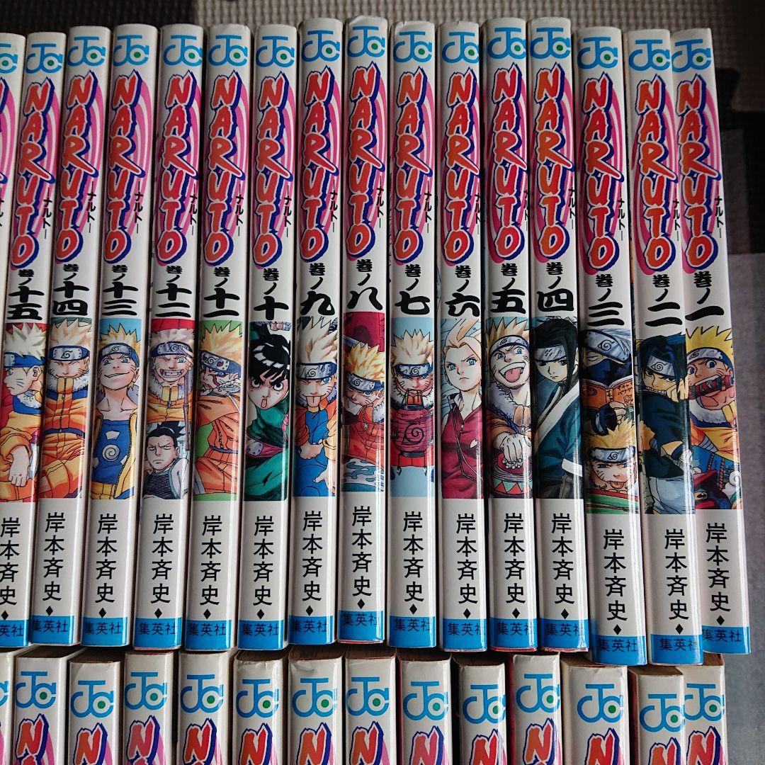 NARUTO 全72巻セット+劇場版 岸本斉史
