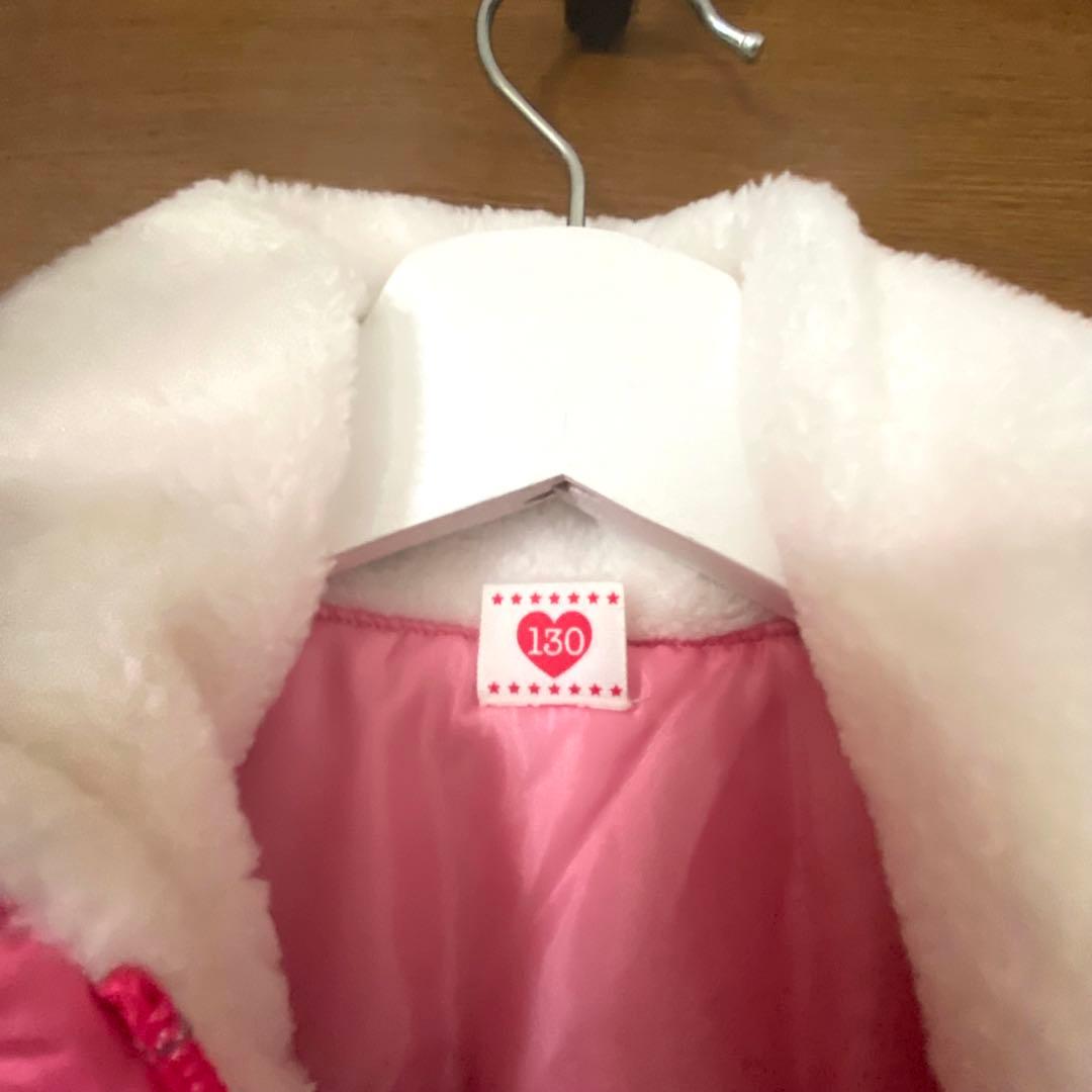 美品❣️激レア　メゾピアノ　スキーウェア　130ピンク　mezzo piano
