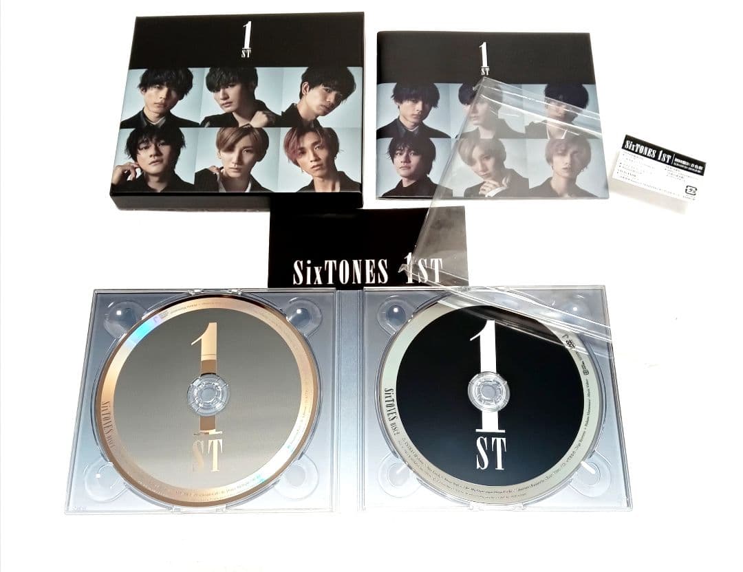 SixTONES アルバム 1ST 初回盤A 原石盤 初回盤B 音色盤 通常盤