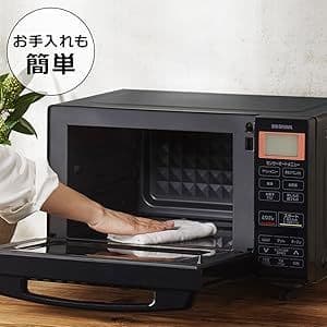 良品！アイリスオーヤマ オーブンレンジ（BLMO-F1801-B）