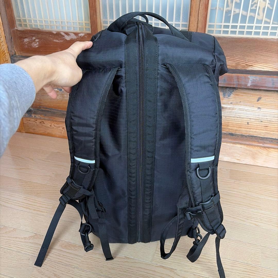 ぱ*ぷ様 Coleman ブラック ボストンバッグ・リュック　容量50リットル