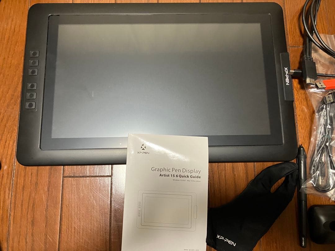 液タブ　XP-Pen Artist 15.6 ペンタブレット　原稿台　他セット