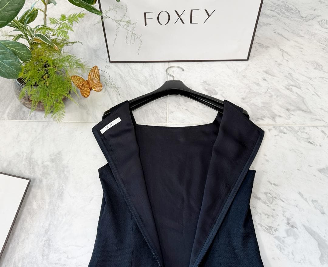 Asukuru 定価約12万★美品★FOXEY/フォクシーDress 38
