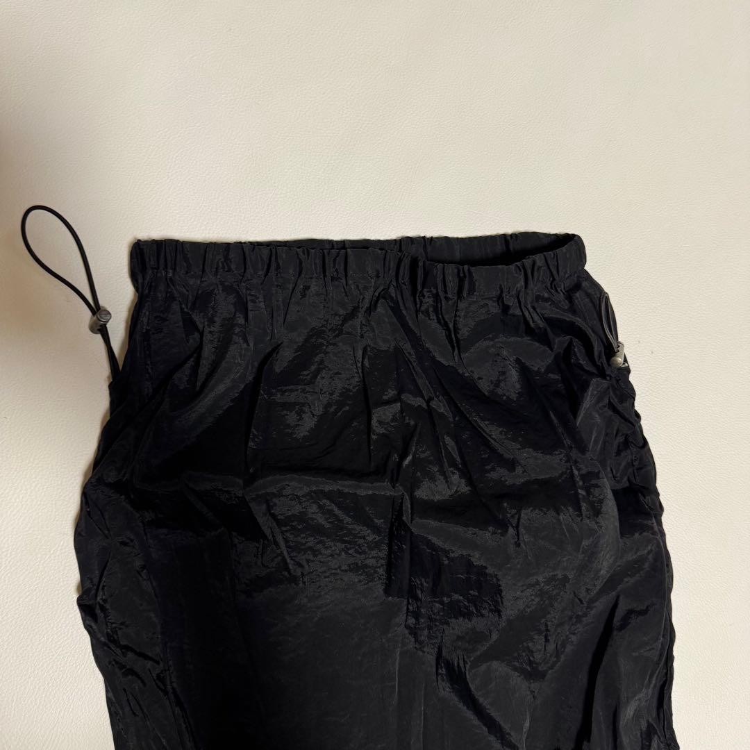 enof nylon skirt ナイロン　スカート　ブラック