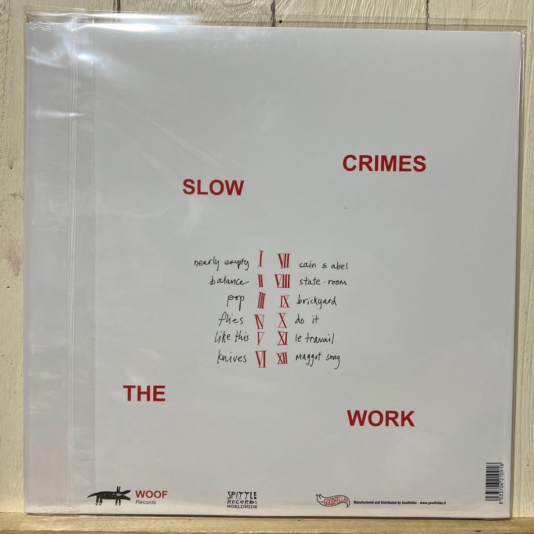 THE WORK slow crime LP+CD 未開封新品　輸入盤