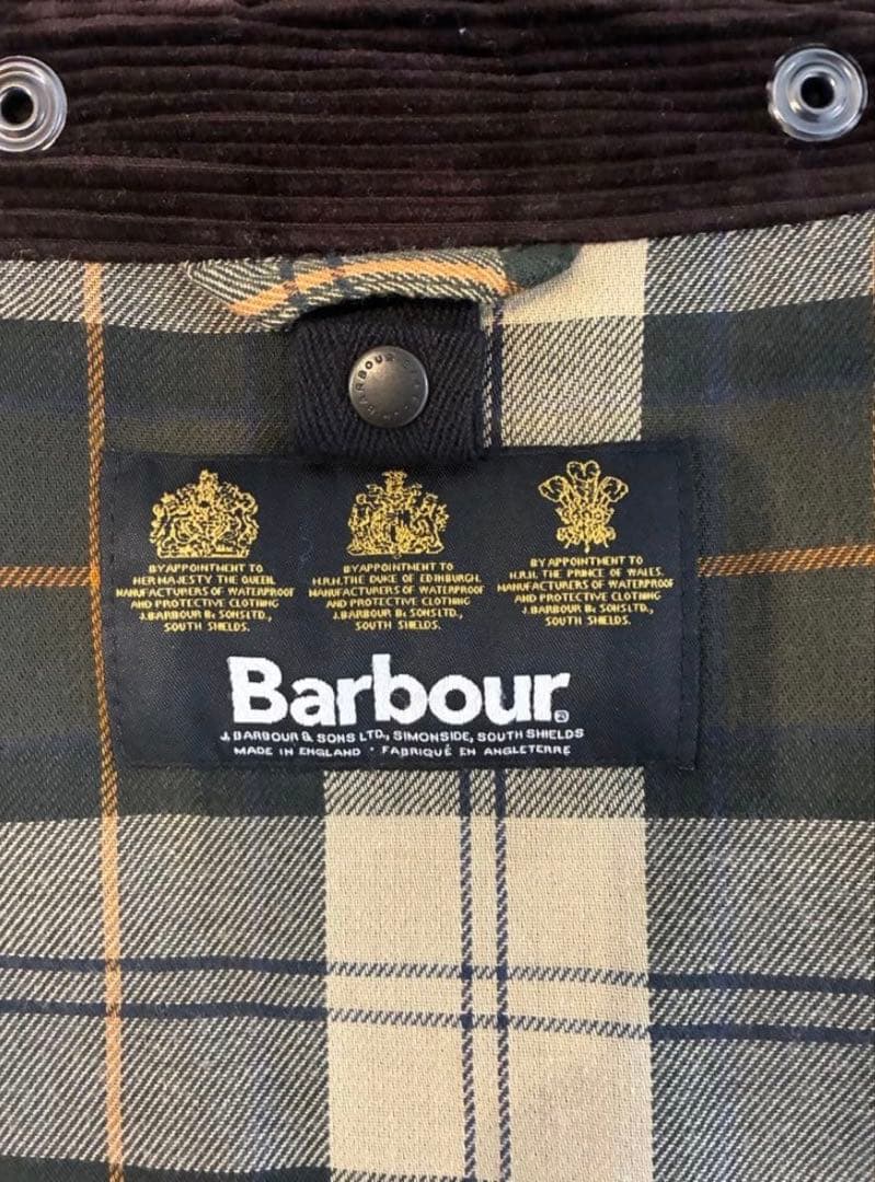 【美品】Barbour ビデイル　SLセージ