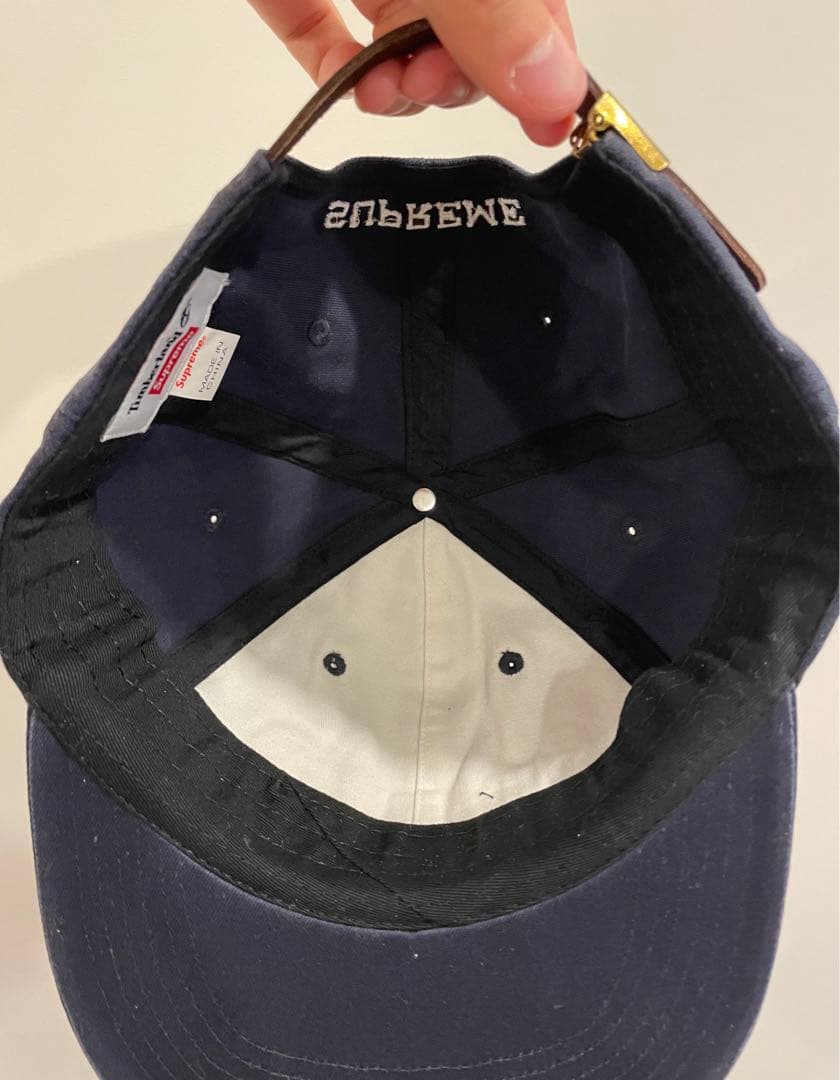 Supreme × Timberland 20ss 6 Panel Cap