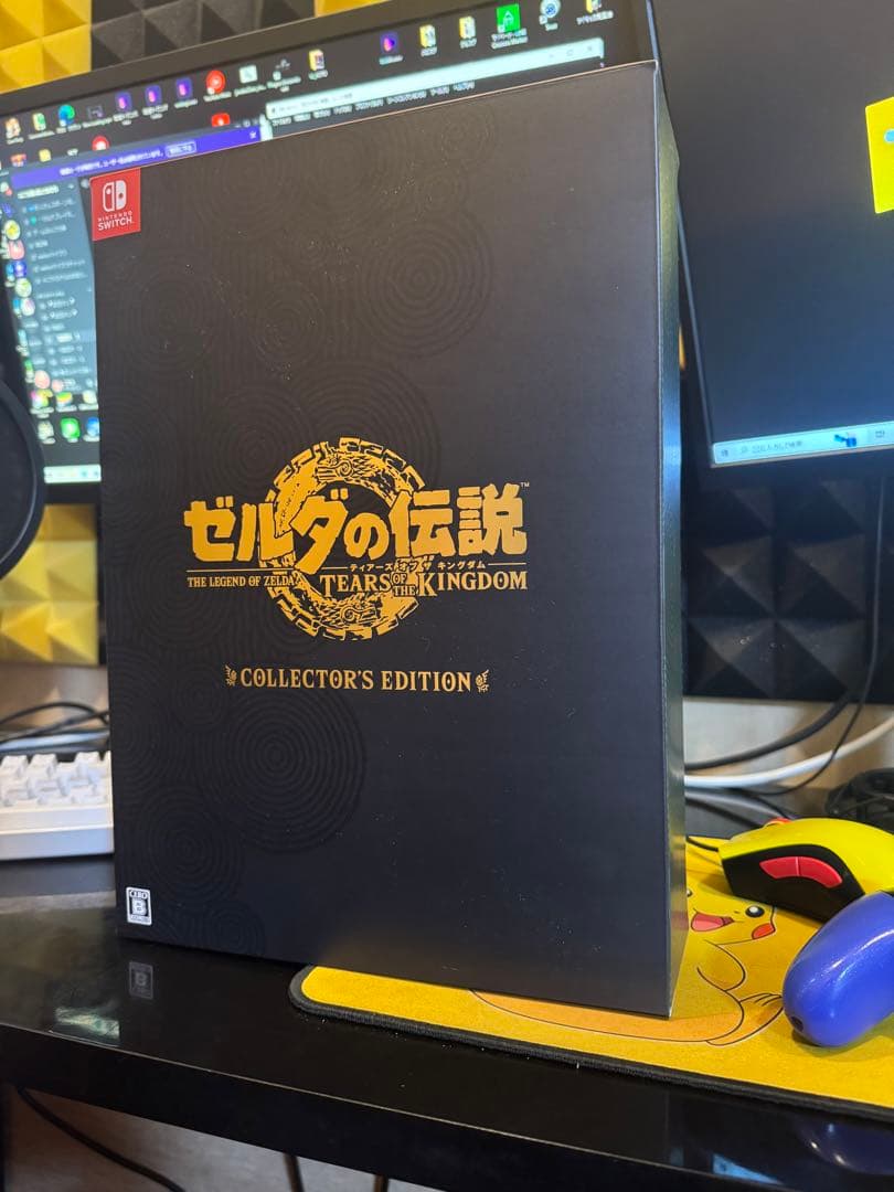 【新品】【美品】【ソフト付き】ゼルダの伝説 ティアキンセット