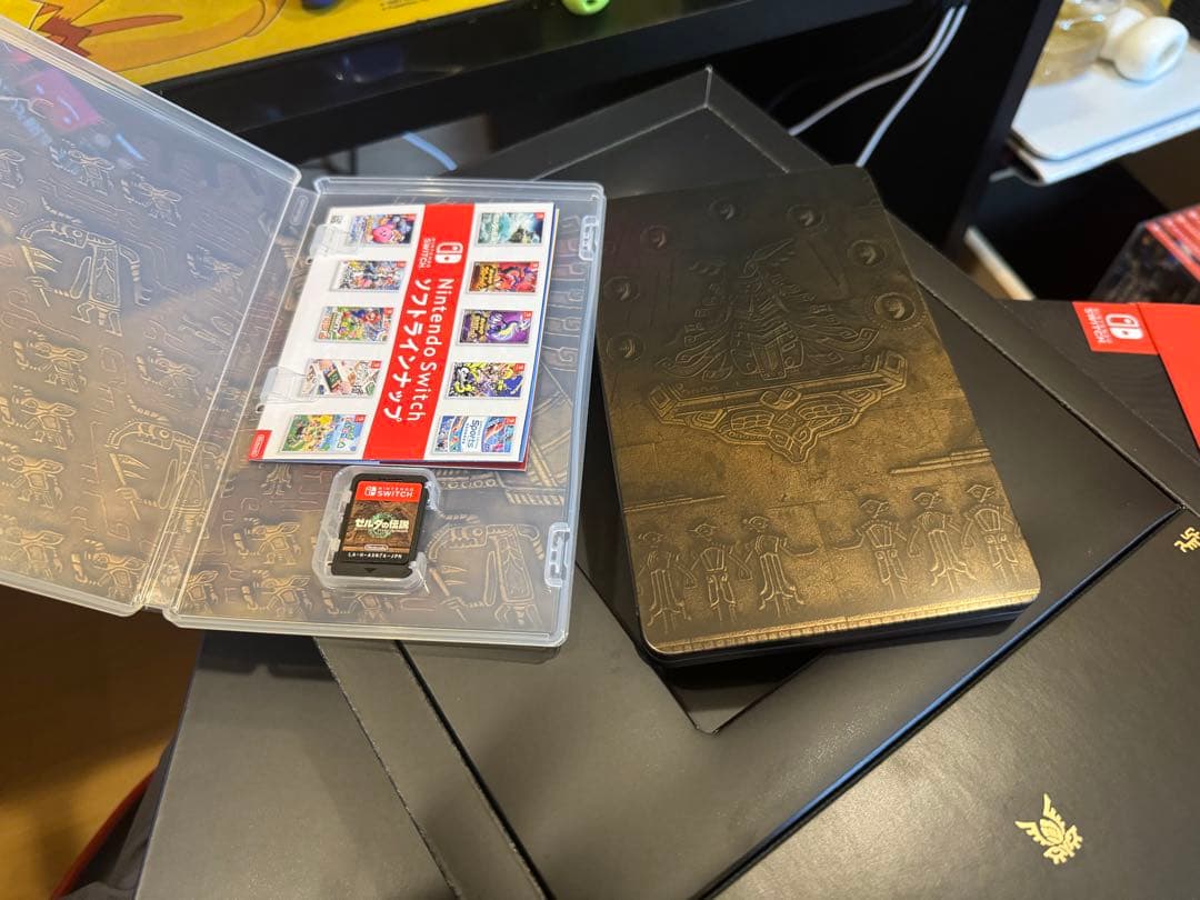 【新品】【美品】【ソフト付き】ゼルダの伝説 ティアキンセット