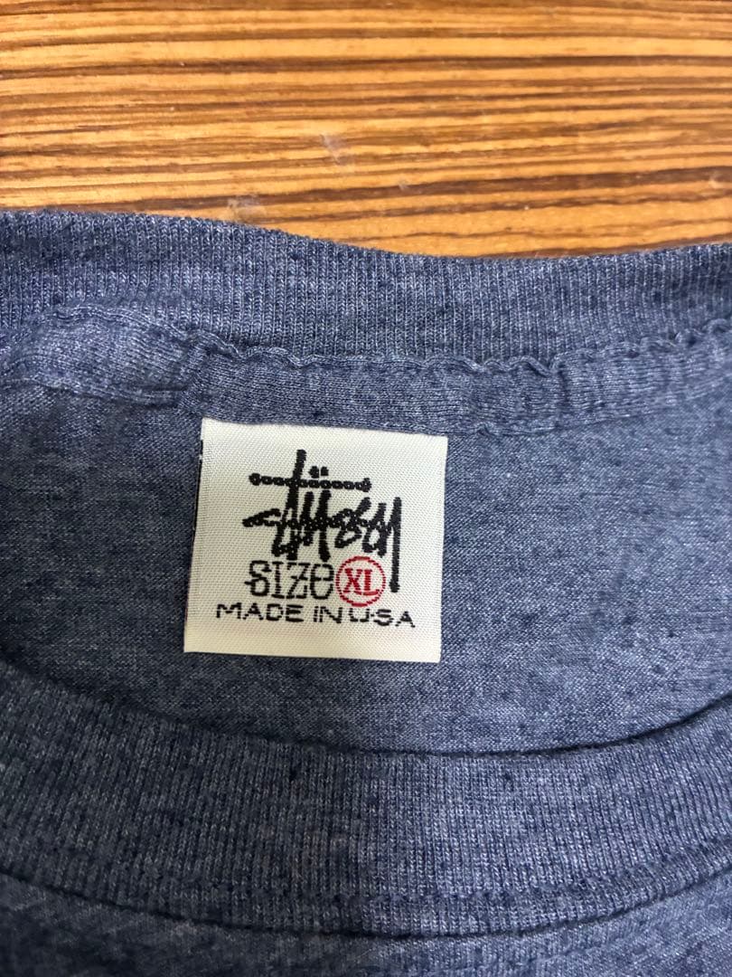 old stussy 90s 白タグ スケボープリント Tシャツ