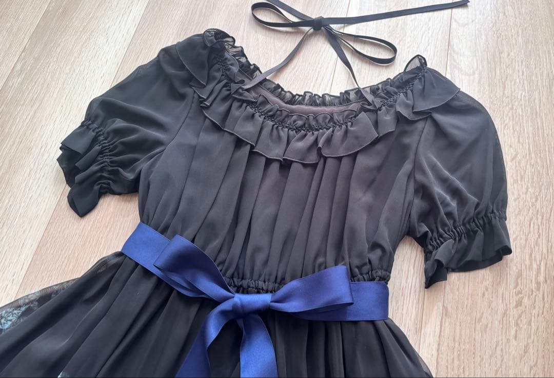 Moi meme Moitieモワティエ初代ステンドグラスプリントワンピース新品