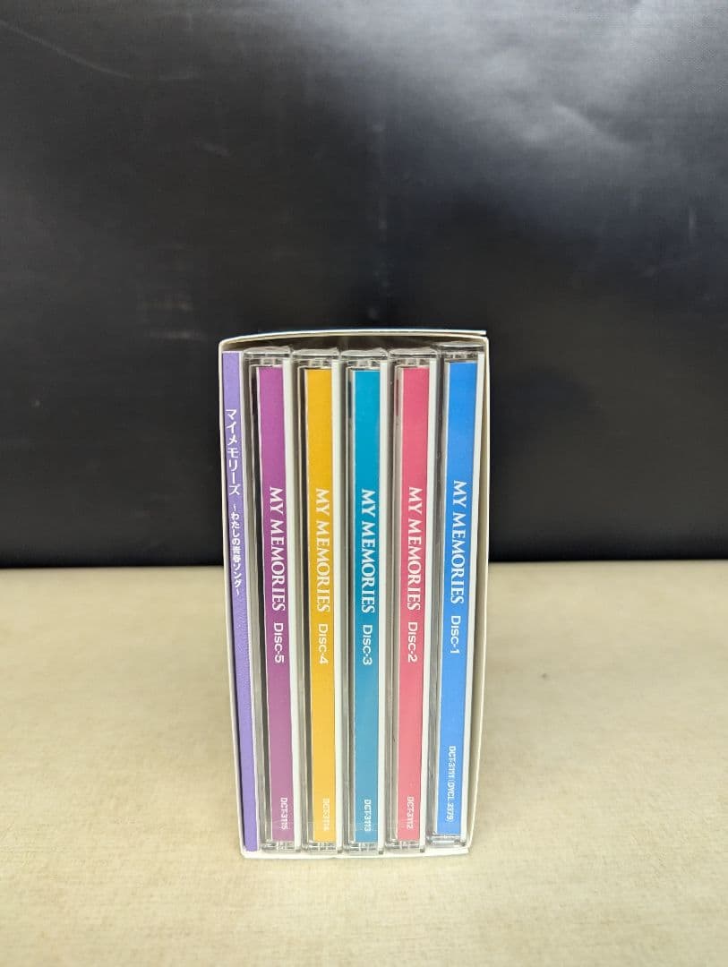 未使用　未開封品　MY MEMORIES 6枚組ボックスセット　CD ボックス