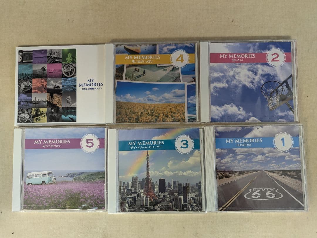 未使用　未開封品　MY MEMORIES 6枚組ボックスセット　CD ボックス