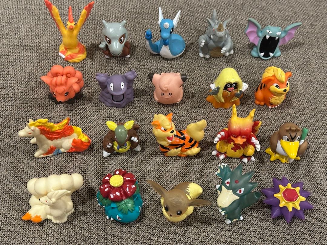 ポケットモンスター 指人形 60個セット【初期多数・クリア入り】