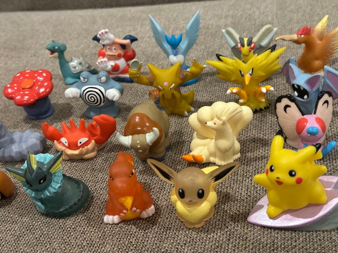 ポケットモンスター 指人形 60個セット【初期多数・クリア入り】